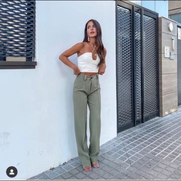 ZARA DRAPED TOP LIMITED EDITION - Picture 8 of 14